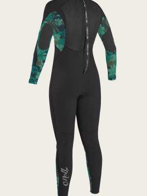 Girl's Epic 3/2mm Back Zip Full Wetsuit