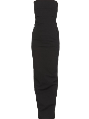 Rick Owens Strapless Maxi Dress