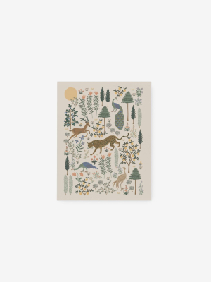 Art Prints - Menagerie Forest 8 X 10