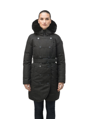 Ursula Ladies Double Breasted Coat