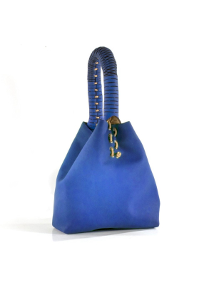 Ocotillo Tote In Blue By Oropopo