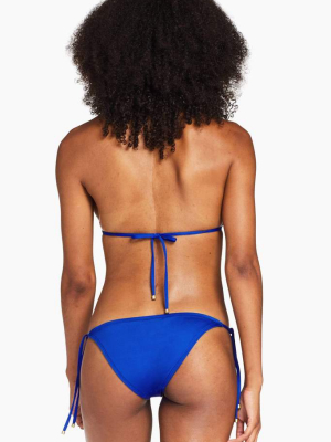 Vitamin A Sardinia Blue Elle Tie Side Bottom