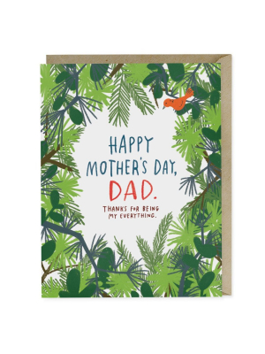 Happy Mother's Day Dad Card - Emd