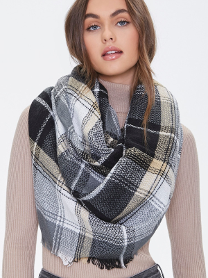 Plaid Infinity Scarf