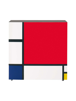 Homage To Mondrian Cabinet 2