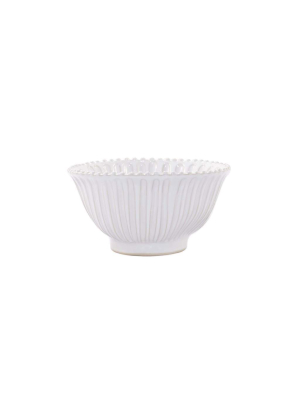 Vietri Incanto Stone Stripe Small Serving Bowl