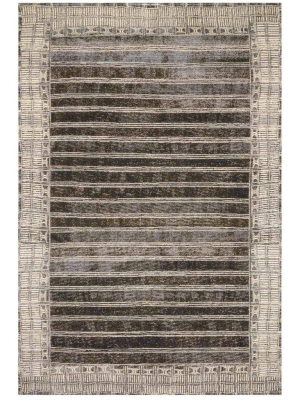 Loloi Mika Indoor/outdoor Rug - Charcoal/ivory