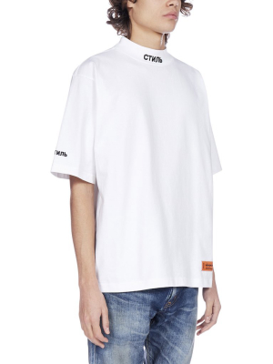 Heron Preston Ctnmb Embroidered T-shirt