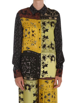 Pinko Patchwork Printed Shirt