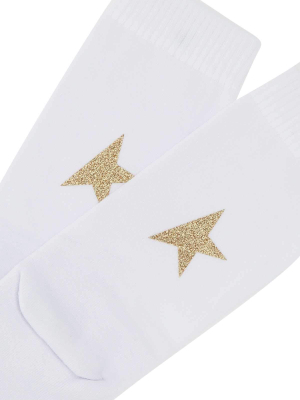 Golden Goose Deluxe Brand Logo Intarsia Socks
