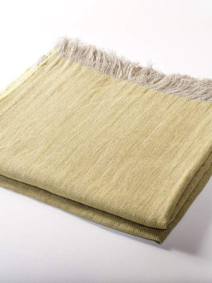 Harlow Henry Linen Throw - 4 Available Colors