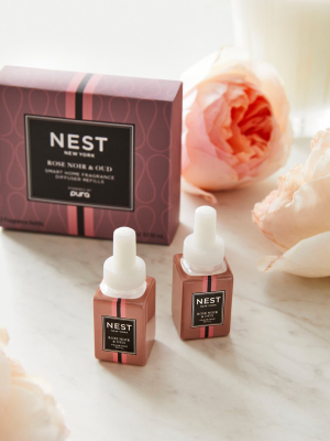 Rose Noir & Oud Refill Duo For Pura Smart Home Fragrance Diffuser