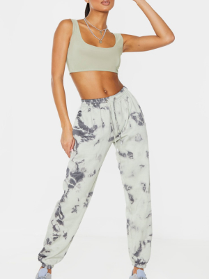 Sage Acid Wash Jogger