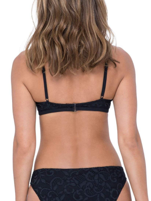 Profile By Gottex Shalimar Black Basic Bikini Bottom