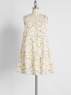 Floral The Leader Babydoll Dress