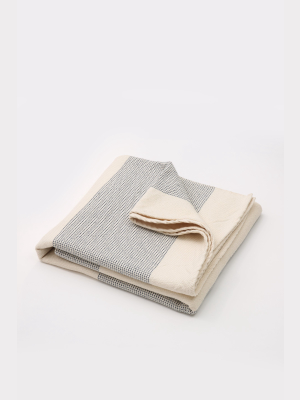 Lake Throw Chambray