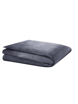 48" X 72" 15lb Weighted Blanket Gray - London Fog