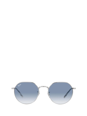 Ray-ban Jack Geometric Frame Sunglasses