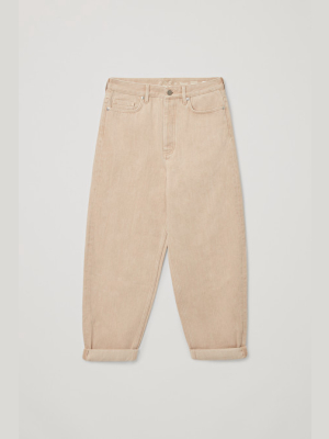 Organic Cotton Tapered Leg Jeans