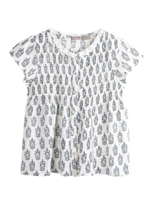 Emile Et Ida Hyacinth Printed Blouse