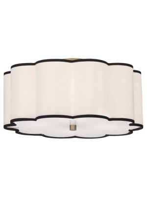 Axis 20" Semi-flush Mount In Various Finishes