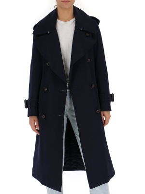 Burberry Double Breasted Trench Coat