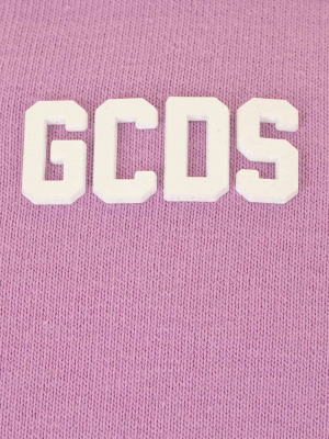 Gcds Maxi Logo Print Crewneck Sweatshirt