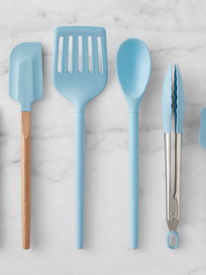 Williams Sonoma Ultimate Silicone Spatulas, Sky Blue, Set Of 6