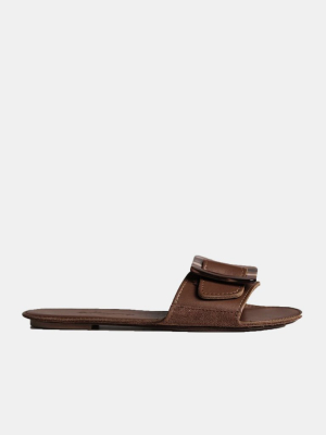 Definery Women's The Loop Open Saddlery Sandal