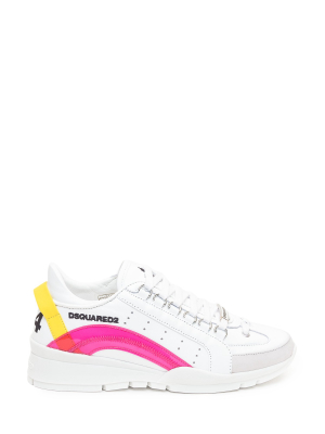 Dsquared2 Logo Printed Lace-up Sneakers