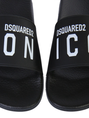 Dsquared2 Icon Logo Print Slides