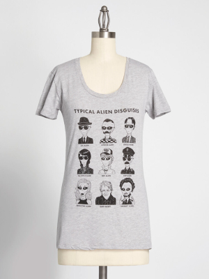 Typical Alien Disguises Graphic Tee