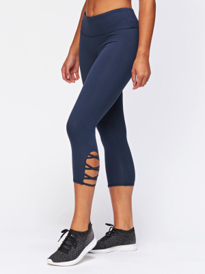 Monica Crop Criss Cross Legging