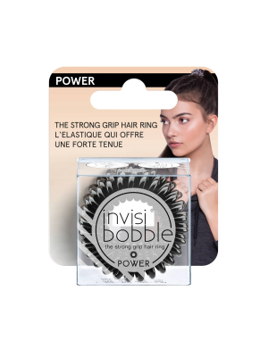 Invisibobble Power Hair Elastics -true Black