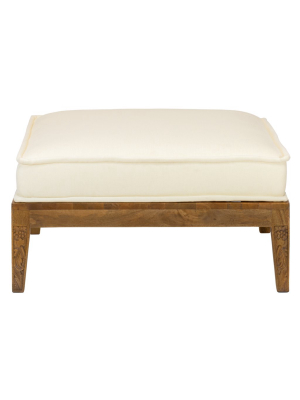 Thistle Ottoman In Natural