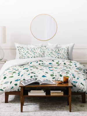 Holli Zollinger Terrazzo Duvet Cover & Sham Set - Deny Designs