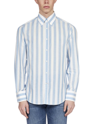 Brunello Cucinelli Striped Tailored Shirt