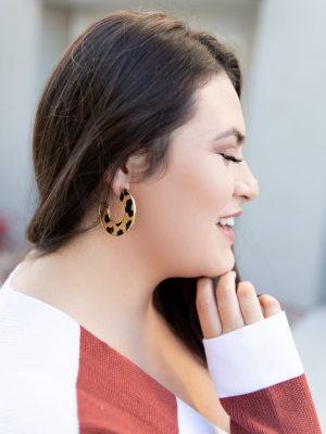 Leopard Earrings