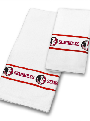 Ncaa Towels College Bath Accessories - Florida State Seminoles..