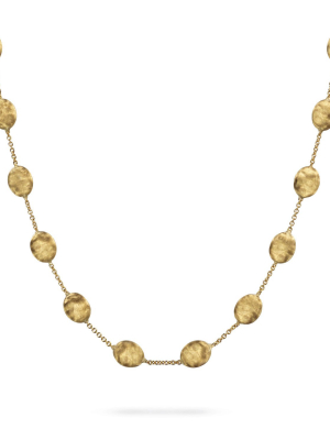 Marco Bicego® Siviglia Collection 18k Yellow Gold Large Bead Short Necklace