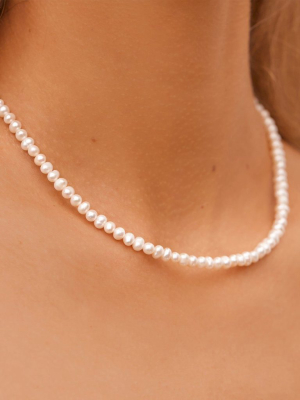 Bitty Freshwater Pearl Choker