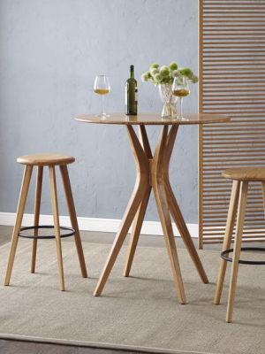 Mimosa Bar Height Table - Caramelized