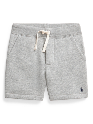 Cotton-blend-fleece Short