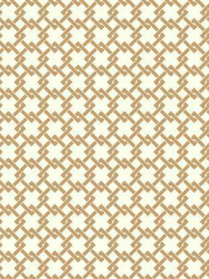 Unison Geometric Wallpaper In Gold By Ashford House For York Wallcoverings