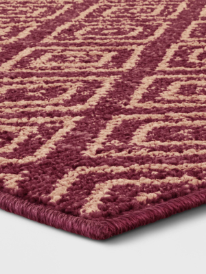 Indoor/outdoor Diamond Woven Area Rug - Threshold™