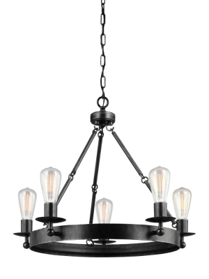 Ravenwood Manor Collection Five Light Chandelier