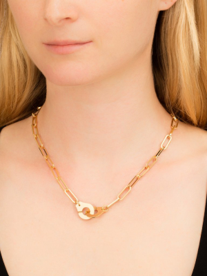 Menottes R15 Necklace - Yellow Gold