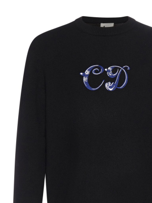 Dior Homme X Kenny Scharf Knit Jumper