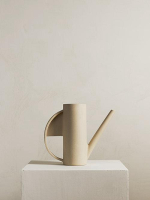 Hadron Ceramic Watering Can In Sand