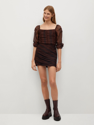 Printed Miniskirt